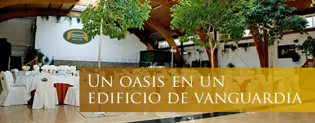 Un oasis en un edificio de vanguardia