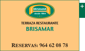 Terraza Restaurante Brisamar. Reservas en el 964 62 08 78